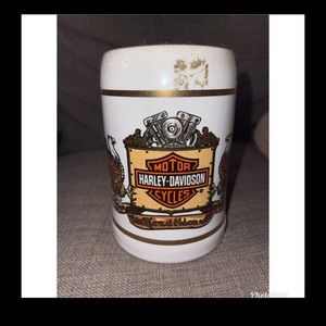 Harley Davidson Glass Mug